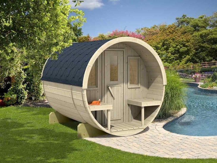 barrel sauna 280