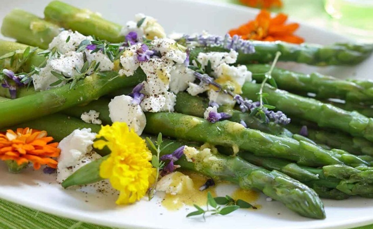 Viridis asparagus, an heirloom variety