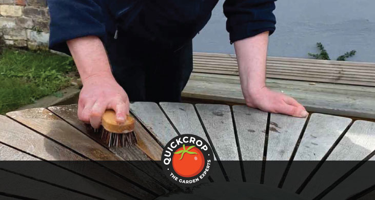How to clean outdoor garden furniture