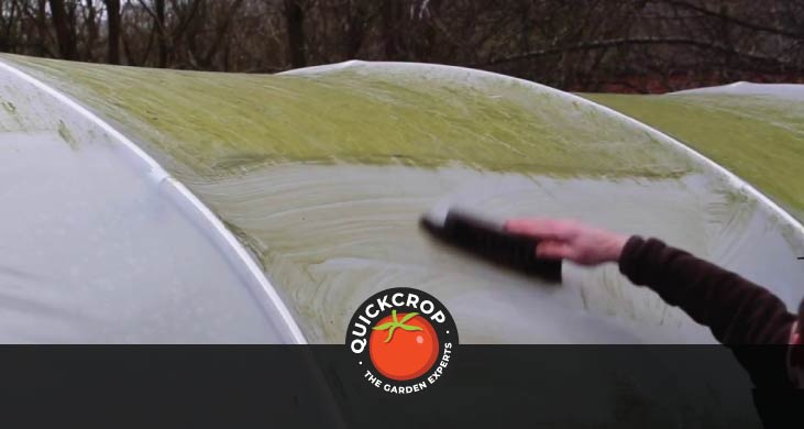 How to Clean Polytunnel Header