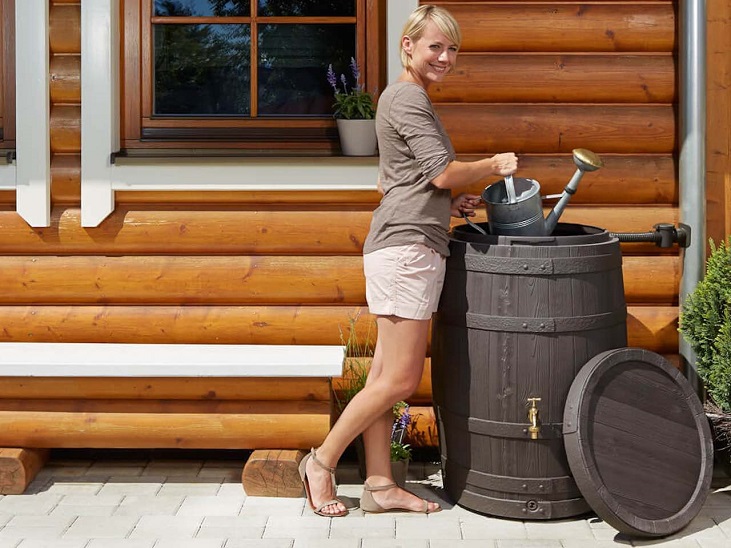 Barrica rain water barrel