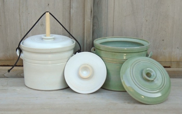 ceramic Kimchi pots 