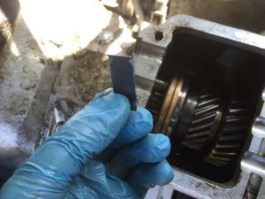 Series gearbox synchro clip