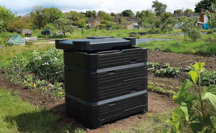 the Mega Hotbin for large gardens and allotments