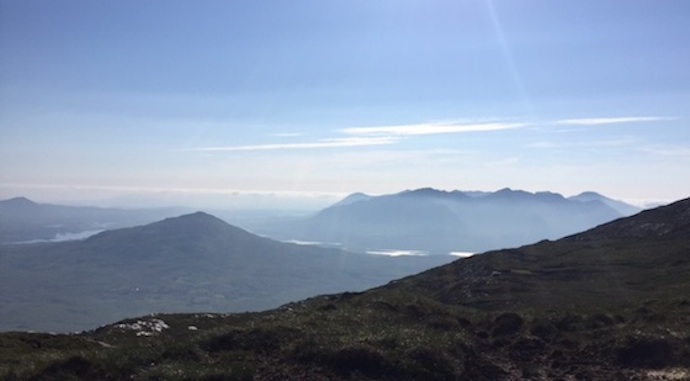 Mountain tops Co.Galway