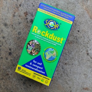 Seer rockdust for soil mineralisation