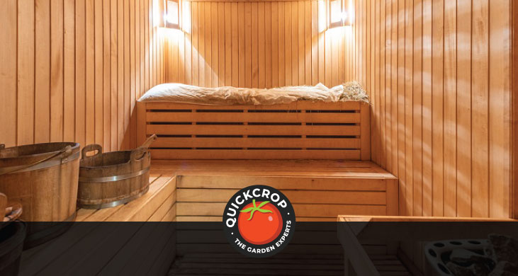 Wooden sauna interior - header image