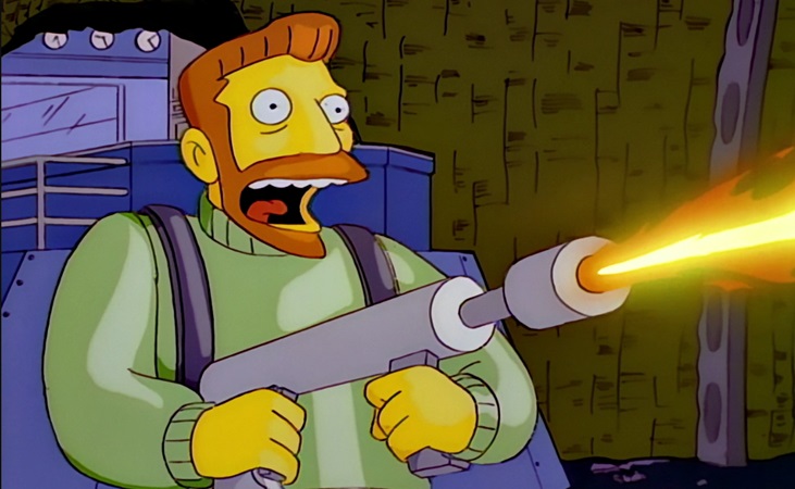 Hank Scorpio - Simpsons reference